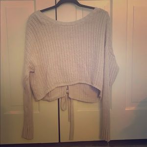 Small pink Hollister sweater